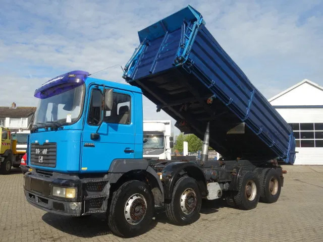 MAN 41-414 MEILLER KIPPER 8X4,MANUAL POMP - Самоскид вантажівка: фото 2 MAN 41-414 MEILLER KIPPER 8X4,MANUAL POMP - Самоскид вантажівка: фото 2