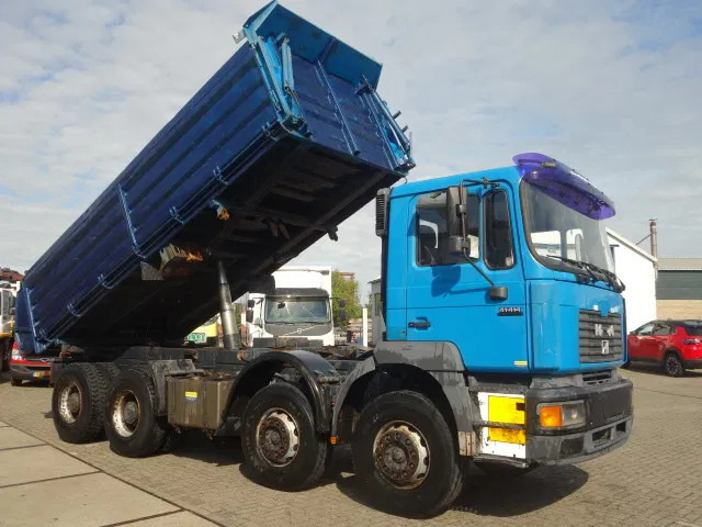 MAN 41-414 MEILLER KIPPER 8X4,MANUAL POMP - Самоскид вантажівка: фото 1 MAN 41-414 MEILLER KIPPER 8X4,MANUAL POMP - Самоскид вантажівка: фото 1