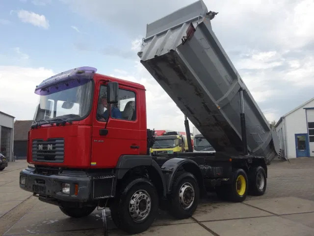 MAN FE 410 8x4 kipper,manual feulpomp,steel kipper - Самоскид вантажівка: фото 1 MAN FE 410 8x4 kipper,manual feulpomp,steel kipper - Самоскид вантажівка: фото 1