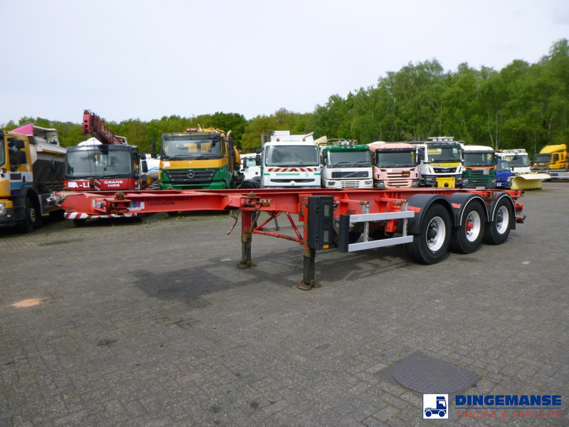 Burg 3-axle container chassis 20-30 ft - Контейнеровоз/ Змінний кузов напівпричіп: фото 1 Burg 3-axle container chassis 20-30 ft - Контейнеровоз/ Змінний кузов напівпричіп: фото 1