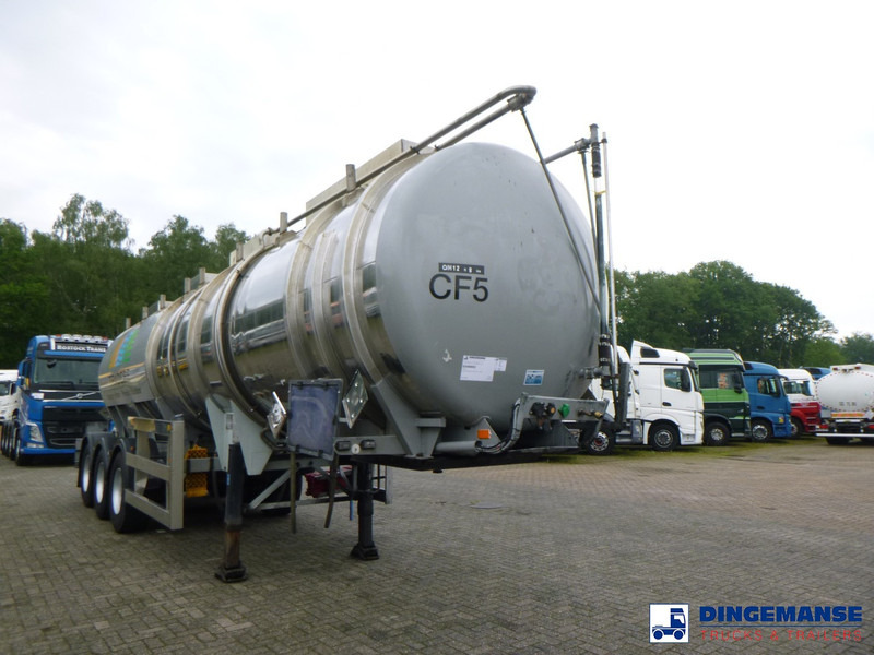 Clayton Chemical tank inox 30 m3 / 1 comp - Напівпричіп цистерна: фото 2 Clayton Chemical tank inox 30 m3 / 1 comp - Напівпричіп цистерна: фото 2