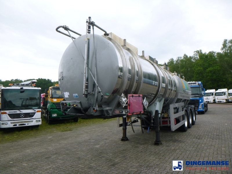 Clayton Chemical tank inox 30 m3 / 1 comp - Напівпричіп цистерна: фото 1 Clayton Chemical tank inox 30 m3 / 1 comp - Напівпричіп цистерна: фото 1