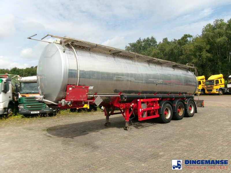 Crane Fruehauf Chemical ACID Rubber tank inox 30 m3 / 1 comp - Напівпричіп цистерна: фото 1 Crane Fruehauf Chemical ACID Rubber tank inox 30 m3 / 1 comp - Напівпричіп цистерна: фото 1