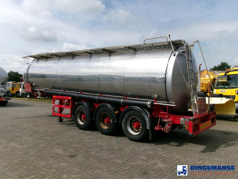 Crane Fruehauf Chemical ACID Rubber tank inox 30 m3 / 1 comp - Напівпричіп цистерна: фото 4 Crane Fruehauf Chemical ACID Rubber tank inox 30 m3 / 1 comp - Напівпричіп цистерна: фото 4
