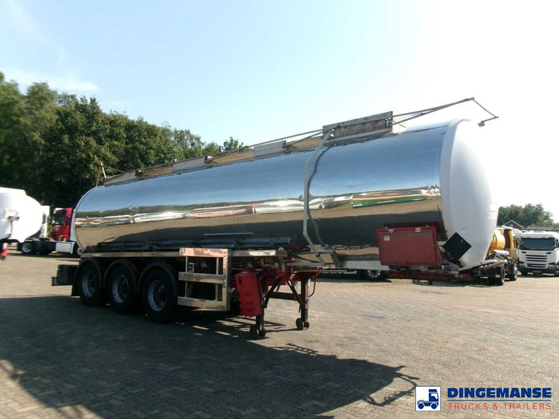 Crane Fruehauf Chemical ACID tank inox 30 m3 / 1 comp - Напівпричіп цистерна: фото 2 Crane Fruehauf Chemical ACID tank inox 30 m3 / 1 comp - Напівпричіп цистерна: фото 2