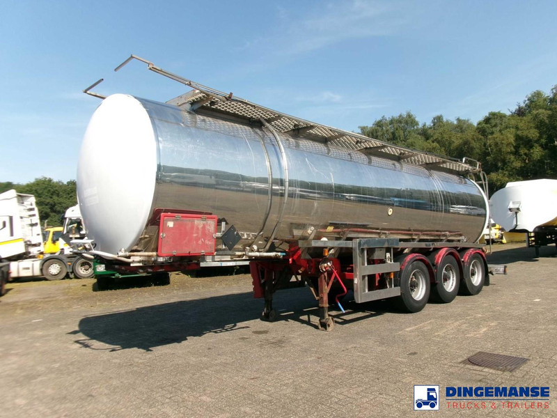 Crane Fruehauf Chemical ACID tank inox 30 m3 / 1 comp - Напівпричіп цистерна: фото 1 Crane Fruehauf Chemical ACID tank inox 30 m3 / 1 comp - Напівпричіп цистерна: фото 1