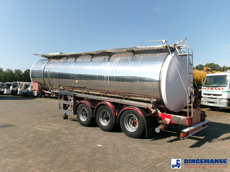 Crane Fruehauf Chemical ACID tank inox 30 m3 / 1 comp - Напівпричіп цистерна: фото 3 Crane Fruehauf Chemical ACID tank inox 30 m3 / 1 comp - Напівпричіп цистерна: фото 3