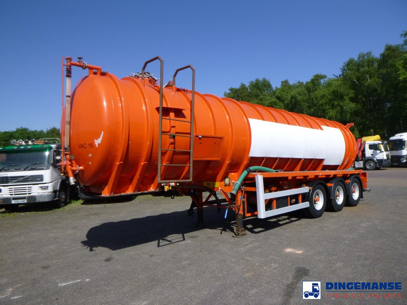 Crossland Vacuum tank alu 33 m3 / 1 comp - Напівпричіп цистерна: фото 1 Crossland Vacuum tank alu 33 m3 / 1 comp - Напівпричіп цистерна: фото 1