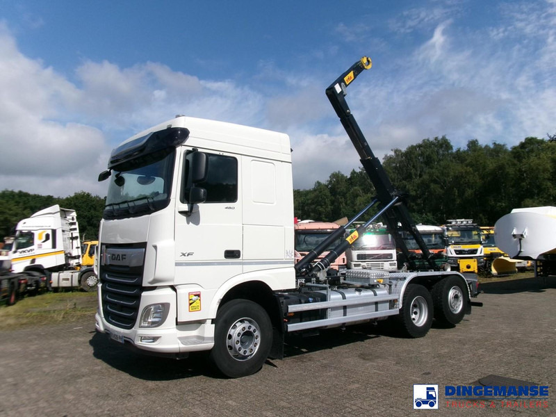 DAF XF 480 FAN 6x2 Hyva container hook 20 t - Гаковий мультиліфт вантажівка: фото 5 DAF XF 480 FAN 6x2 Hyva container hook 20 t - Гаковий мультиліфт вантажівка: фото 5