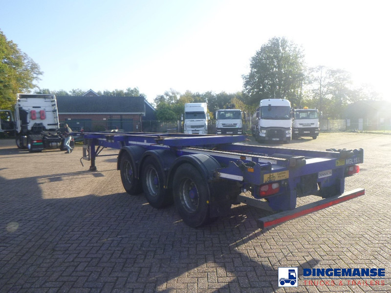 Dennison 3-axle container trailer 20-30-40-45 ft - Контейнеровоз/ Змінний кузов напівпричіп: фото 3 Dennison 3-axle container trailer 20-30-40-45 ft - Контейнеровоз/ Змінний кузов напівпричіп: фото 3