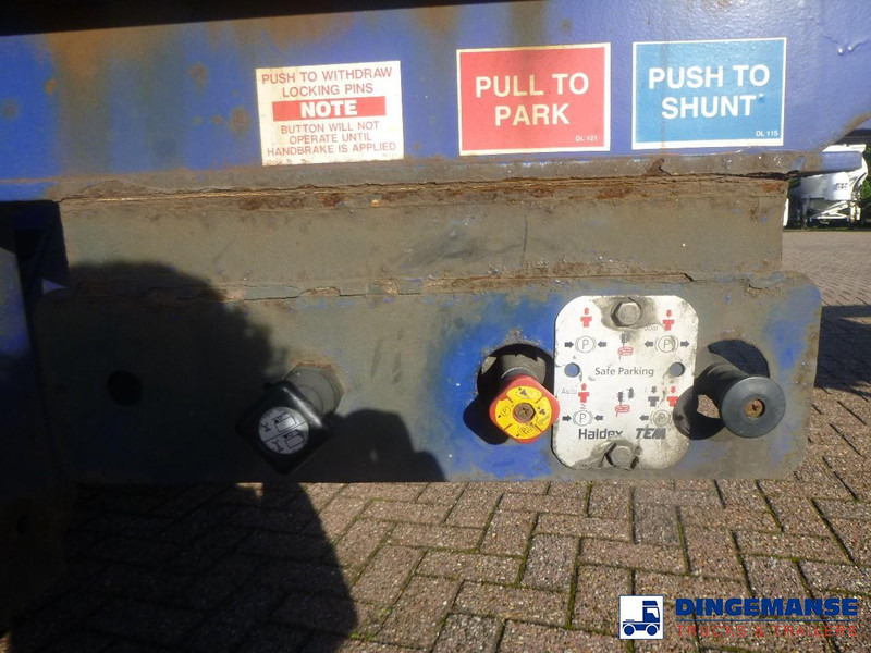 Контейнеровоз/ Змінний кузов напівпричіп Dennison 3-axle container trailer 20-30-40-45 ft: фото 12