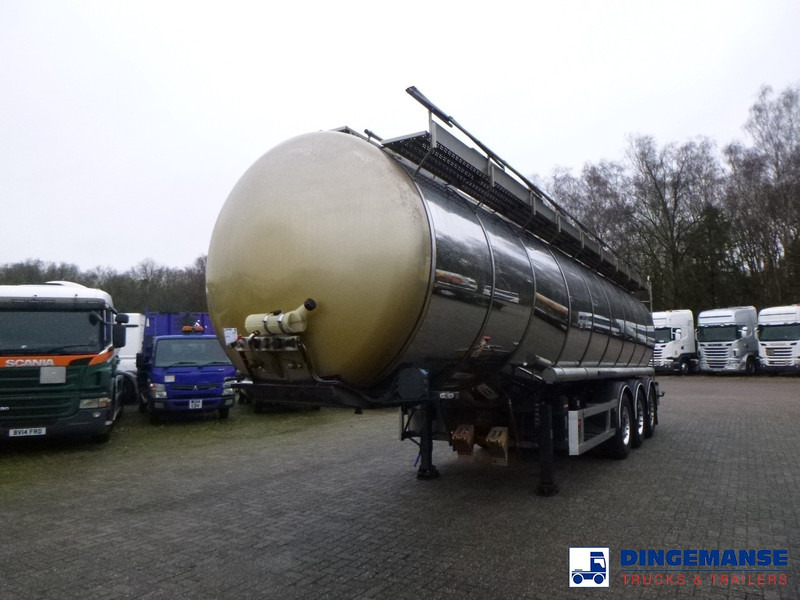 Dijkstra Chemical tank inox L4BH 37.5 m3 / 1 comp - Напівпричіп цистерна: фото 1 Dijkstra Chemical tank inox L4BH 37.5 m3 / 1 comp - Напівпричіп цистерна: фото 1