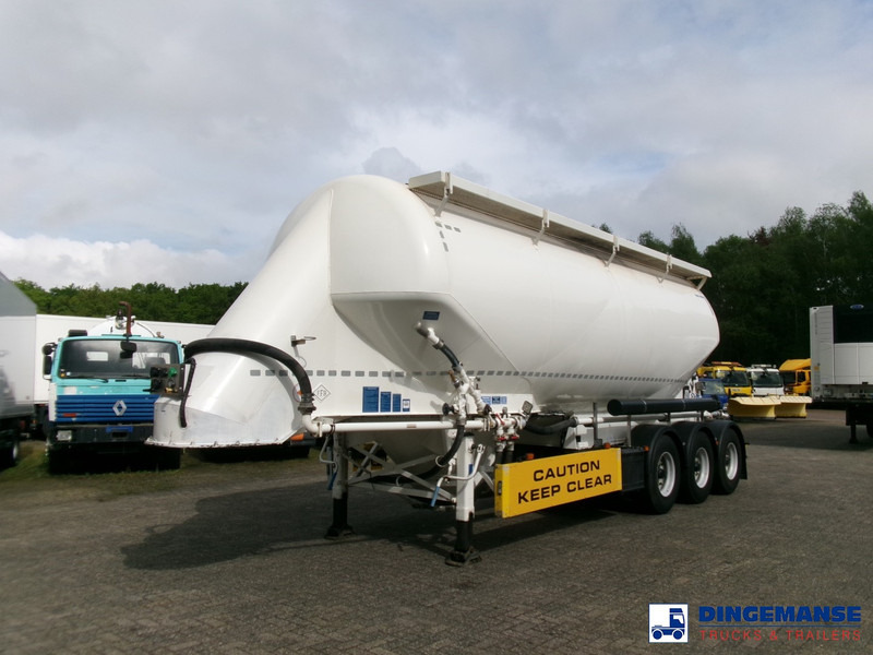 Feldbinder Powder tank alu 36 m3 / 1 comp - Напівпричіп цистерна: фото 1 Feldbinder Powder tank alu 36 m3 / 1 comp - Напівпричіп цистерна: фото 1