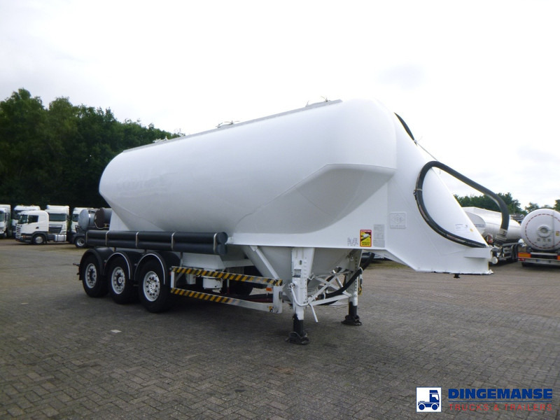 Feldbinder Powder tank alu 37 m3 / 1 comp - Напівпричіп цистерна: фото 2 Feldbinder Powder tank alu 37 m3 / 1 comp - Напівпричіп цистерна: фото 2