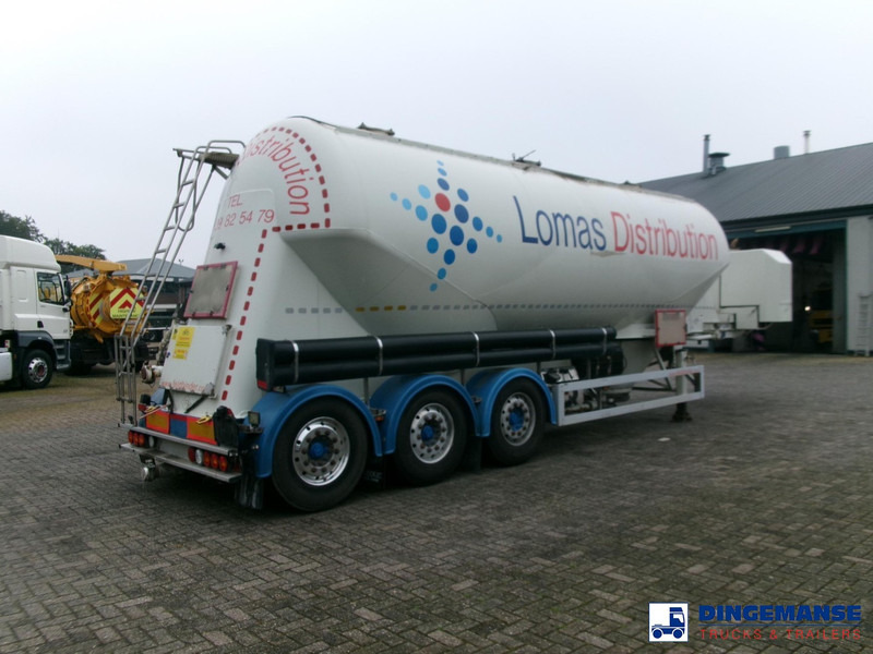 Feldbinder Powder tank alu 40 m3 / 1 comp + compressor - Напівпричіп цистерна: фото 4 Feldbinder Powder tank alu 40 m3 / 1 comp + compressor - Напівпричіп цистерна: фото 4