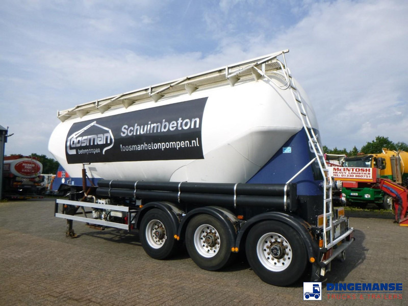 Feldbinder Powder tank alu 40 m3 / 1 comp + compressor - Напівпричіп цистерна: фото 3 Feldbinder Powder tank alu 40 m3 / 1 comp + compressor - Напівпричіп цистерна: фото 3