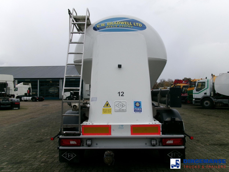 Feldbinder Powder tank alu 40 m3 / 1 comp + compressor - Напівпричіп цистерна: фото 5 Feldbinder Powder tank alu 40 m3 / 1 comp + compressor - Напівпричіп цистерна: фото 5