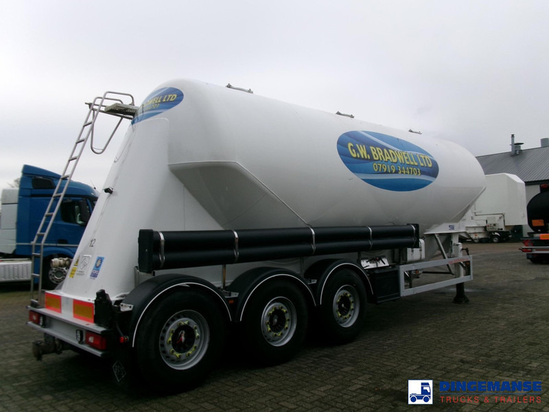 Feldbinder Powder tank alu 40 m3 / 1 comp + compressor - Напівпричіп цистерна: фото 4 Feldbinder Powder tank alu 40 m3 / 1 comp + compressor - Напівпричіп цистерна: фото 4