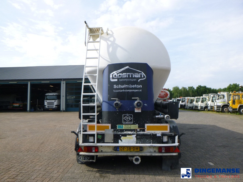 Feldbinder Powder tank alu 40 m3 / 1 comp + compressor - Напівпричіп цистерна: фото 5 Feldbinder Powder tank alu 40 m3 / 1 comp + compressor - Напівпричіп цистерна: фото 5