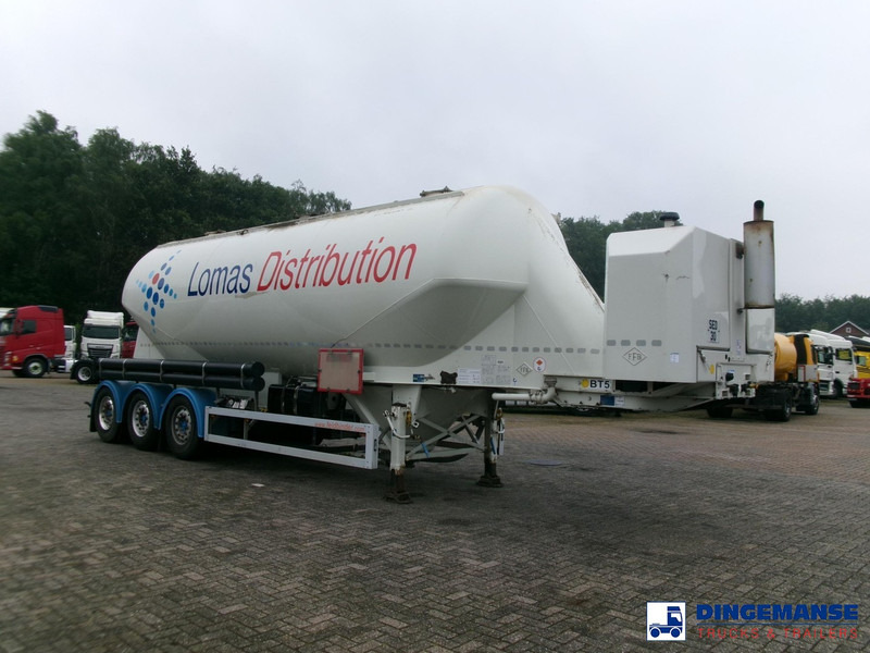 Feldbinder Powder tank alu 40 m3 / 1 comp + compressor - Напівпричіп цистерна: фото 2 Feldbinder Powder tank alu 40 m3 / 1 comp + compressor - Напівпричіп цистерна: фото 2