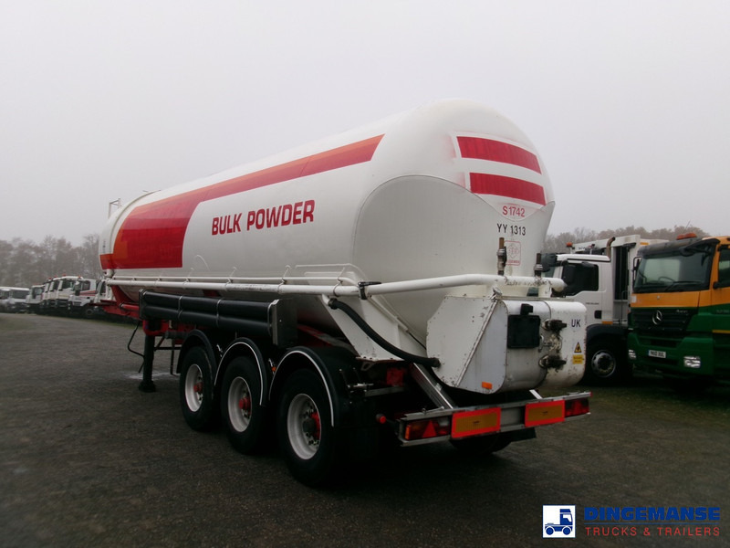 Feldbinder Powder tank alu 41 m3 (tipping) - Напівпричіп цистерна: фото 3 Feldbinder Powder tank alu 41 m3 (tipping) - Напівпричіп цистерна: фото 3