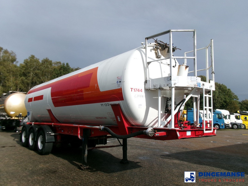 Feldbinder Powder tank alu 41 m3 (tipping) - Напівпричіп цистерна: фото 2 Feldbinder Powder tank alu 41 m3 (tipping) - Напівпричіп цистерна: фото 2