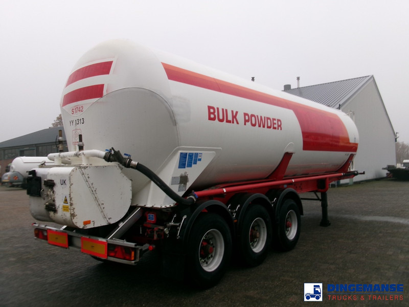 Feldbinder Powder tank alu 41 m3 (tipping) - Напівпричіп цистерна: фото 4 Feldbinder Powder tank alu 41 m3 (tipping) - Напівпричіп цистерна: фото 4
