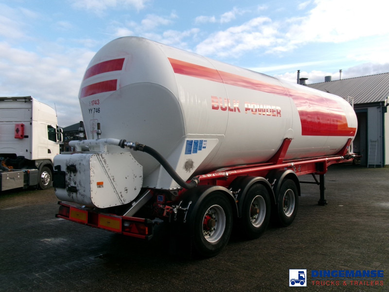 Feldbinder Powder tank alu 41 m3 (tipping) - Напівпричіп цистерна: фото 4 Feldbinder Powder tank alu 41 m3 (tipping) - Напівпричіп цистерна: фото 4