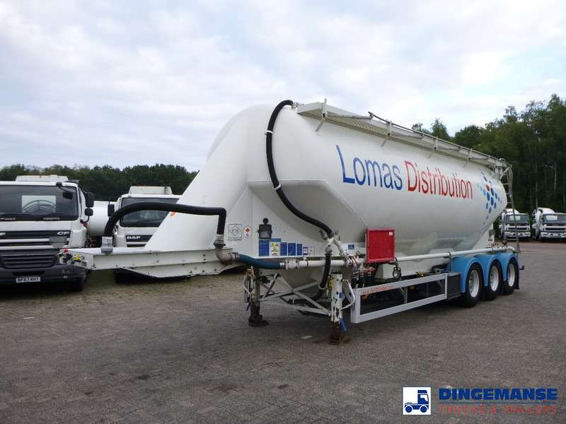 Feldbinder Powder tank alu 43 m3 / 1 comp - Напівпричіп цистерна: фото 1 Feldbinder Powder tank alu 43 m3 / 1 comp - Напівпричіп цистерна: фото 1