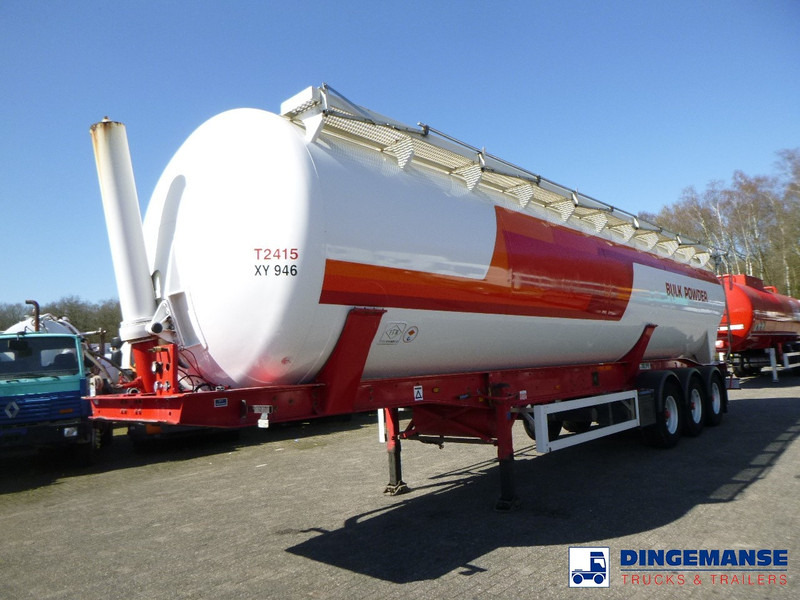 Feldbinder Powder tank alu 60 m3 (tipping) - Напівпричіп цистерна: фото 1 Feldbinder Powder tank alu 60 m3 (tipping) - Напівпричіп цистерна: фото 1