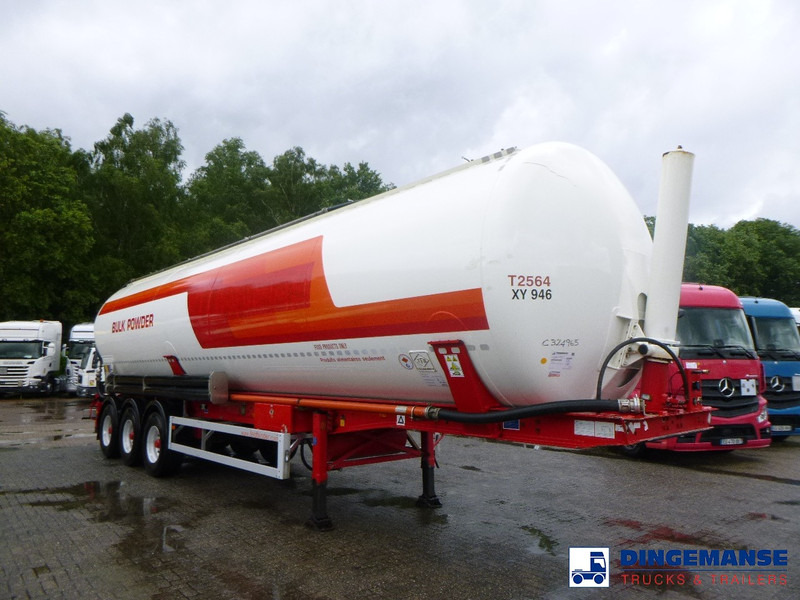 Feldbinder Powder tank alu 60 m3 (tipping) - Напівпричіп цистерна: фото 2 Feldbinder Powder tank alu 60 m3 (tipping) - Напівпричіп цистерна: фото 2