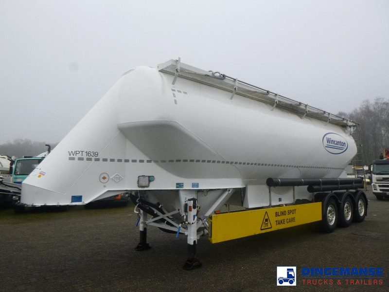 Feldbinder Powder tank alu alu 49 m3 / 1 comp - Напівпричіп цистерна: фото 1 Feldbinder Powder tank alu alu 49 m3 / 1 comp - Напівпричіп цистерна: фото 1