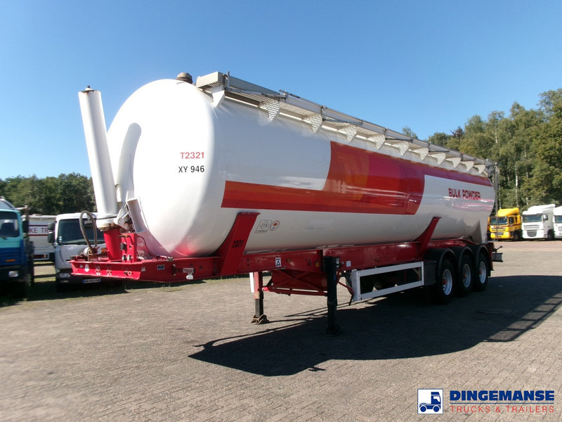 Feldbinder Powder tank alu (tipping) 60 m3 - Напівпричіп цистерна: фото 1 Feldbinder Powder tank alu (tipping) 60 m3 - Напівпричіп цистерна: фото 1