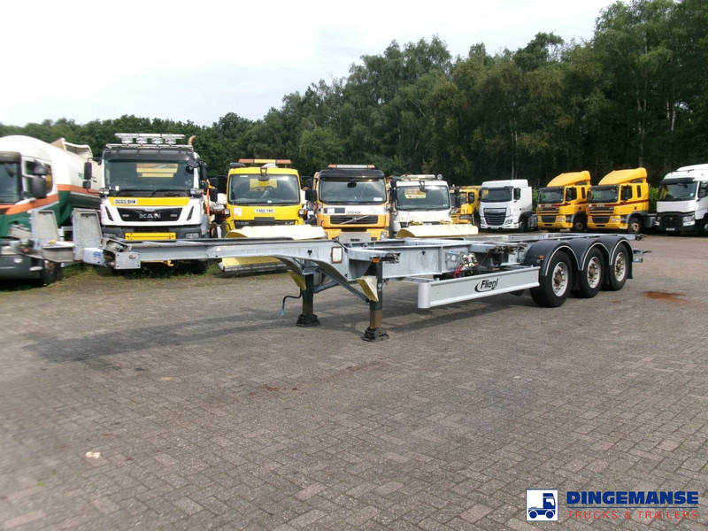 Fliegl 3-axle container trailer 45 ft - Контейнеровоз/ Змінний кузов напівпричіп: фото 1 Fliegl 3-axle container trailer 45 ft - Контейнеровоз/ Змінний кузов напівпричіп: фото 1