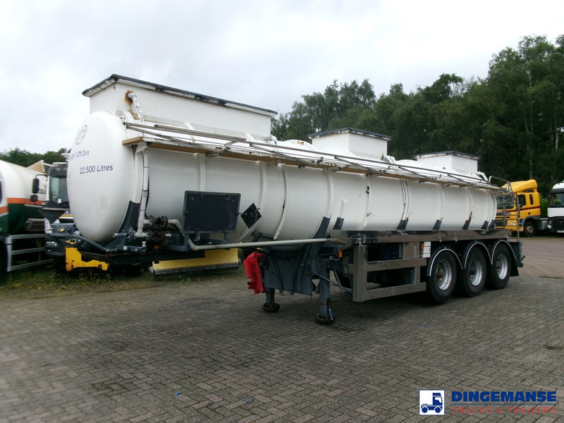 Fruehauf Chemical ACID Rubber tank steel 22.5 m3 / 1 comp - Напівпричіп цистерна: фото 1 Fruehauf Chemical ACID Rubber tank steel 22.5 m3 / 1 comp - Напівпричіп цистерна: фото 1
