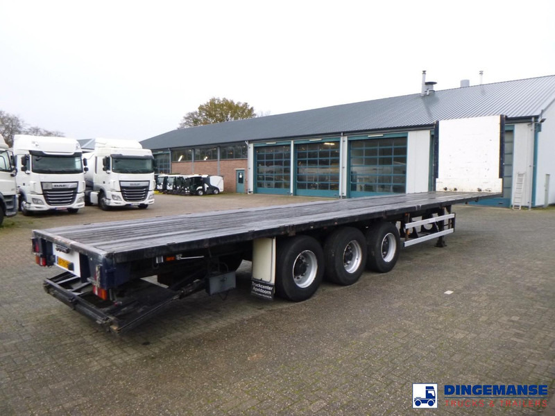 Groenewegen 3-axle platform trailer DRO-12-27 39 t - Бортовий напівпричіп/ Платформа: фото 4 Groenewegen 3-axle platform trailer DRO-12-27 39 t - Бортовий напівпричіп/ Платформа: фото 4