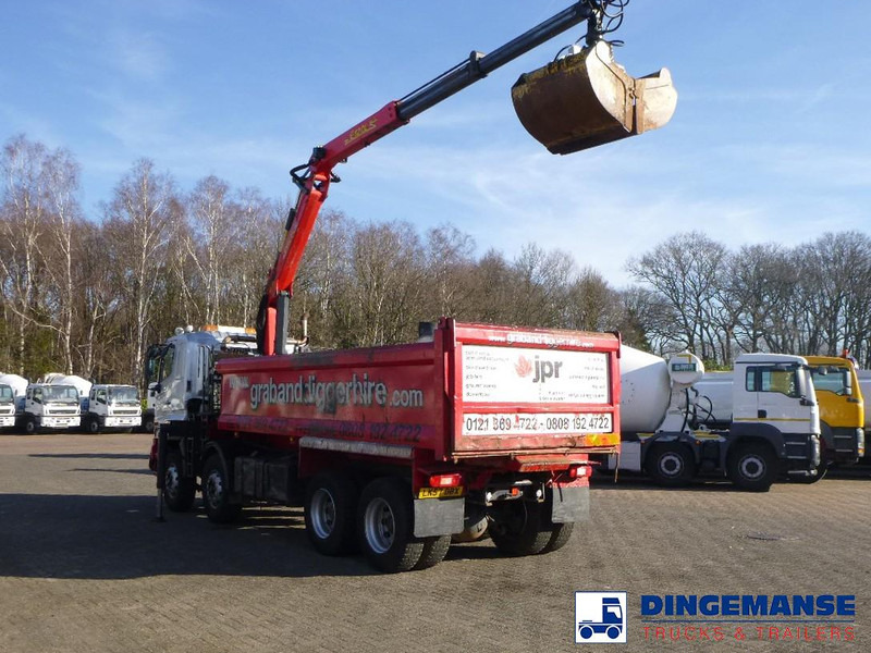 Hino FY1EUKA 8x4 tipper RHD + Palfinger E120L + grapple - Вантажівка з маніпулятором: фото 4 Hino FY1EUKA 8x4 tipper RHD + Palfinger E120L + grapple - Вантажівка з маніпулятором: фото 4