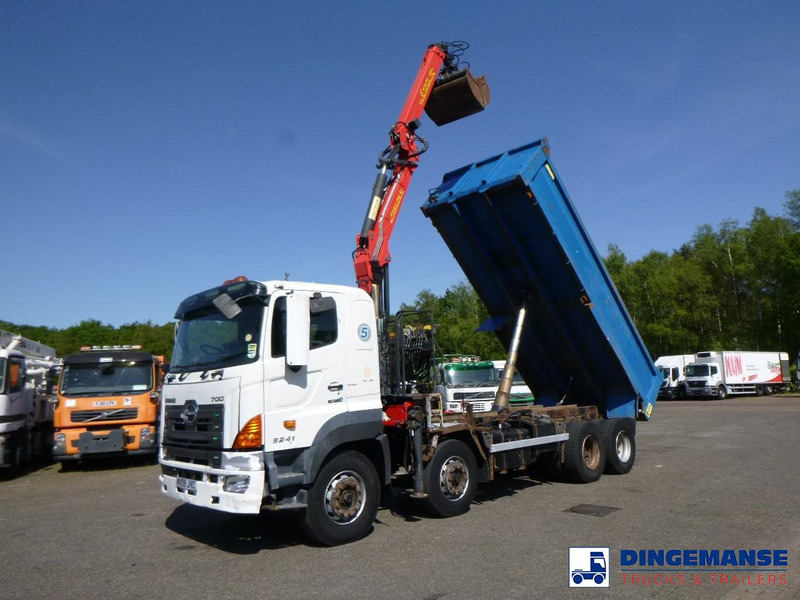 Hino FY1EUKA RHD + Palfinger E120L + grapple - Вантажівка з маніпулятором: фото 1 Hino FY1EUKA RHD + Palfinger E120L + grapple - Вантажівка з маніпулятором: фото 1