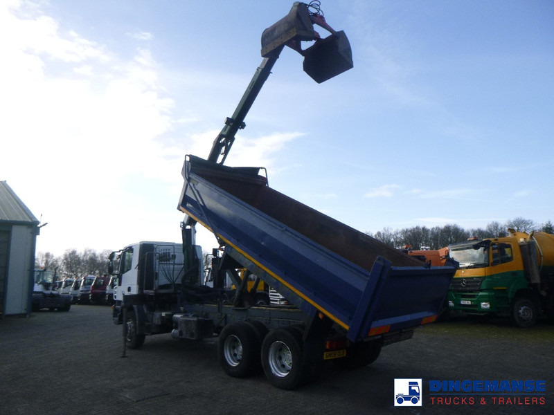 Iveco AD260T33 6X4 RHD tipper + HMF crane - Вантажівка з маніпулятором: фото 3 Iveco AD260T33 6X4 RHD tipper + HMF crane - Вантажівка з маніпулятором: фото 3