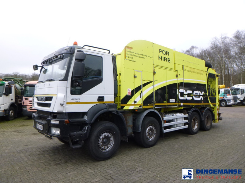 Iveco Trakker 450 8x4 MTS vacuum excavator / Saugbagger - Асенізатори: фото 1 Iveco Trakker 450 8x4 MTS vacuum excavator / Saugbagger - Асенізатори: фото 1