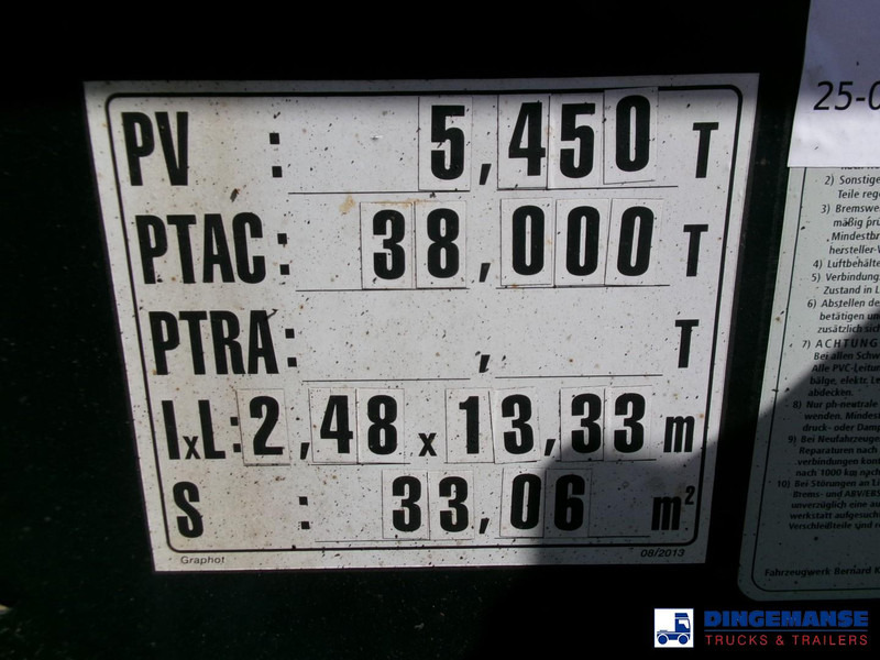 Контейнеровоз/ Змінний кузов напівпричіп Krone 3-axle container trailer 20-30-40-45 ft DA08LNA: фото 16