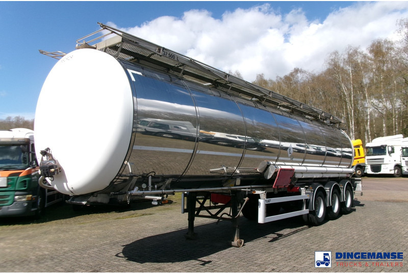 LAG Chemical tank inox 37.5 m3 / 1 comp + pump - Напівпричіп цистерна: фото 1 LAG Chemical tank inox 37.5 m3 / 1 comp + pump - Напівпричіп цистерна: фото 1