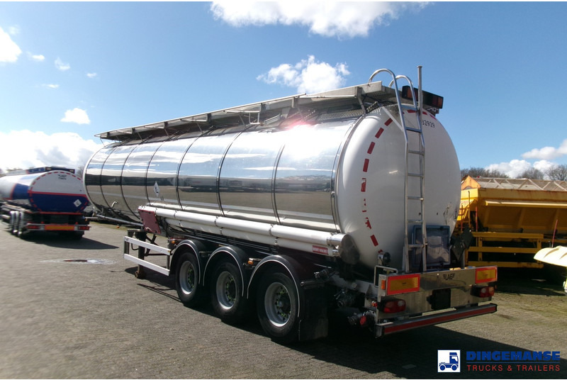 LAG Chemical tank inox 37.5 m3 / 1 comp + pump - Напівпричіп цистерна: фото 3 LAG Chemical tank inox 37.5 m3 / 1 comp + pump - Напівпричіп цистерна: фото 3