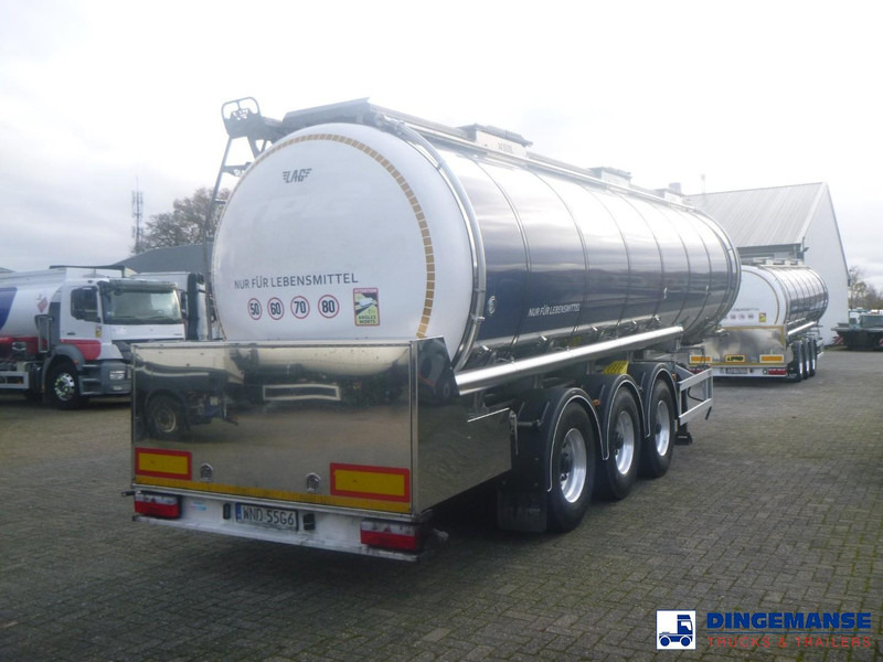 LAG Food tank inox 32m3 / 3 comp + pump + steam heating + webasto - Напівпричіп цистерна: фото 4 LAG Food tank inox 32m3 / 3 comp + pump + steam heating + webasto - Напівпричіп цистерна: фото 4