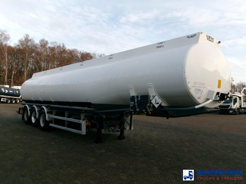 LAG Fuel tank alu 45.2 m3 / 6 comp + pump - Напівпричіп цистерна: фото 2 LAG Fuel tank alu 45.2 m3 / 6 comp + pump - Напівпричіп цистерна: фото 2