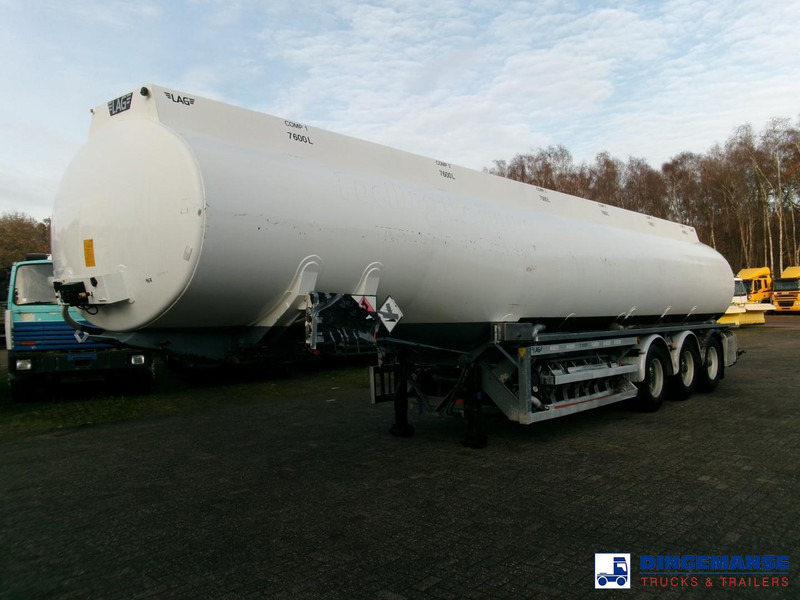 LAG Fuel tank alu 45.2 m3 / 6 comp + pump - Напівпричіп цистерна: фото 1 LAG Fuel tank alu 45.2 m3 / 6 comp + pump - Напівпричіп цистерна: фото 1