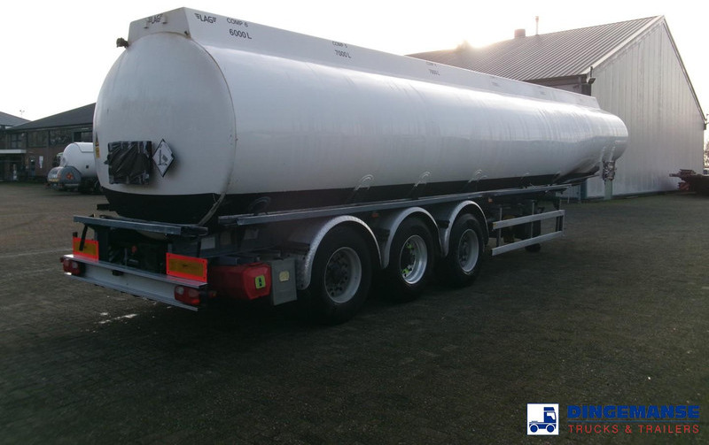 LAG Fuel tank alu 45.2 m3 / 6 comp + pump - Напівпричіп цистерна: фото 4 LAG Fuel tank alu 45.2 m3 / 6 comp + pump - Напівпричіп цистерна: фото 4