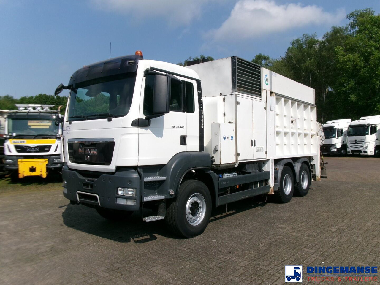 Асенізатори Для транспортування палива M.A.N. TGS 26.440 6X4 MTS Saugbagger Dino3 vacume: фото 1