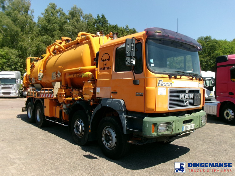 MAN 41.463 8x4 Euro 2 vacuum tank ADR 15 m3 / 2 comp - Асенізатори: фото 2 MAN 41.463 8x4 Euro 2 vacuum tank ADR 15 m3 / 2 comp - Асенізатори: фото 2