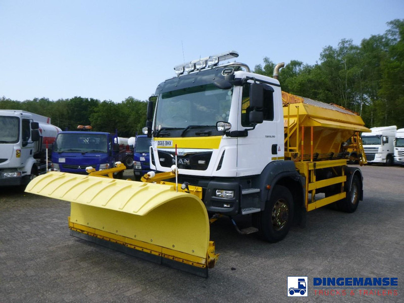 MAN TGM 18.290 4X4 RHD gritter / snow plough - Снігоприбиральна машина: фото 1 MAN TGM 18.290 4X4 RHD gritter / snow plough - Снігоприбиральна машина: фото 1